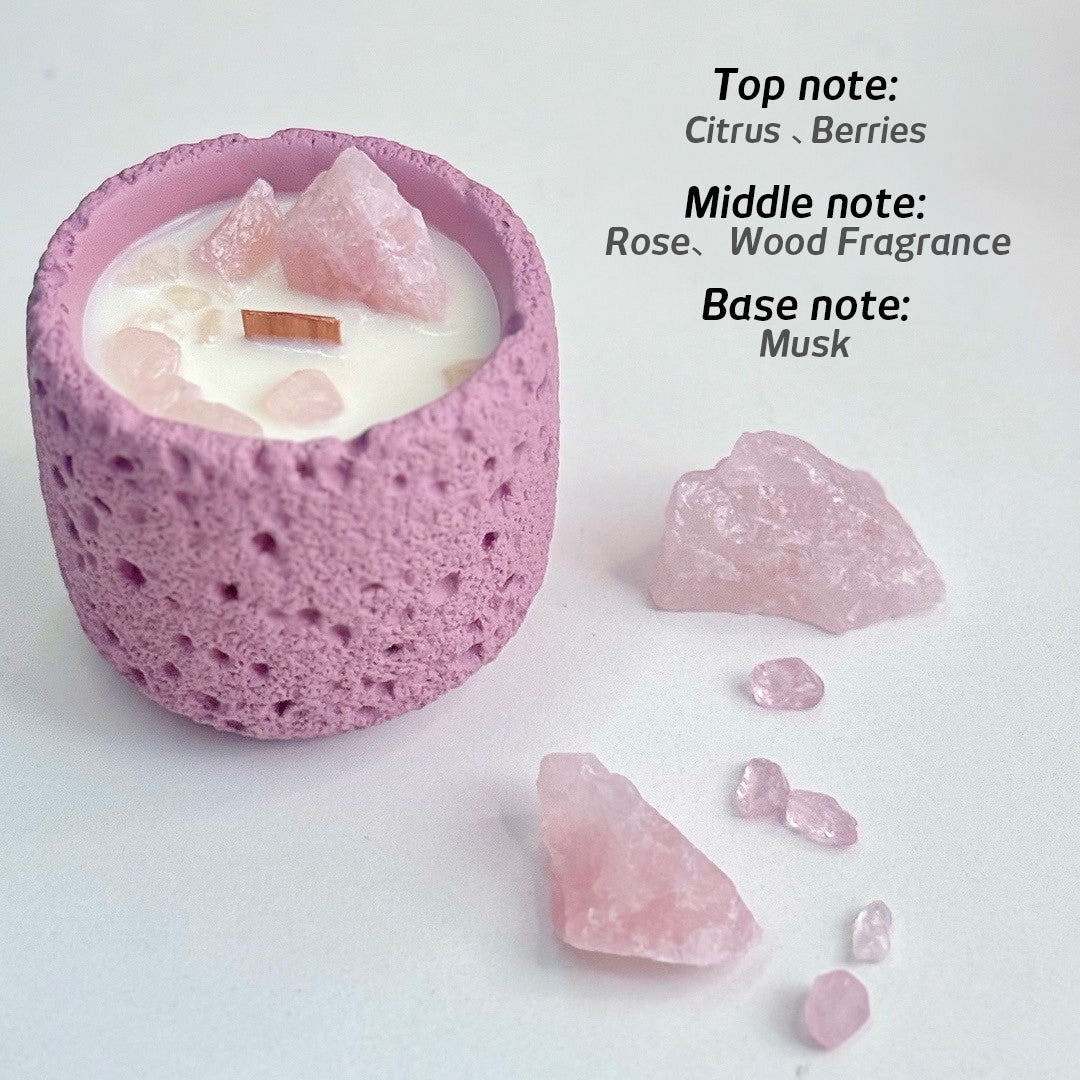 Crystal Energy Stone Aromatherapy Candle