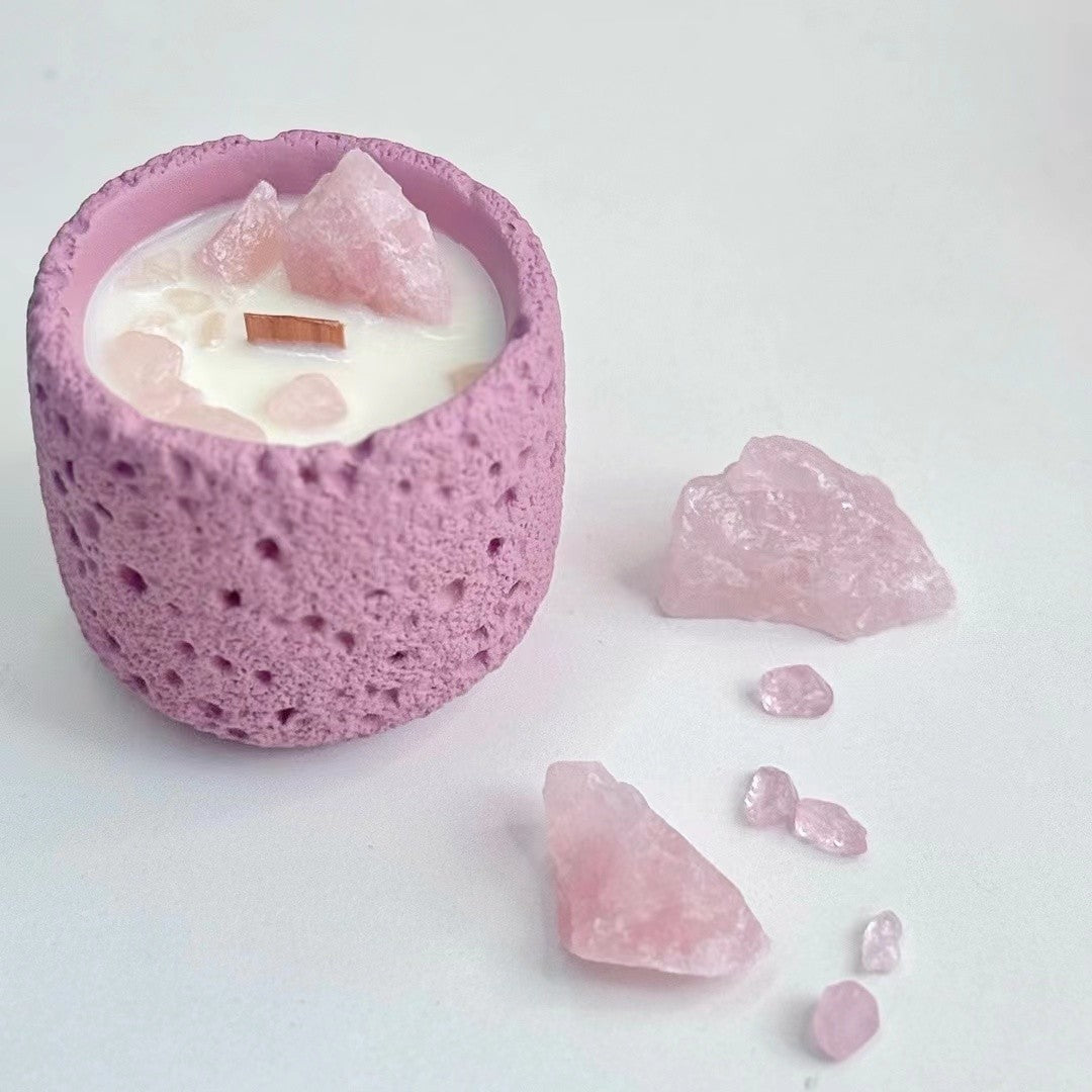 Crystal Energy Stone Aromatherapy Candle